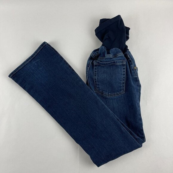A Pea In the Pod Maternity Jeans Womens Small Blue Pockets - Picture 1 of 11